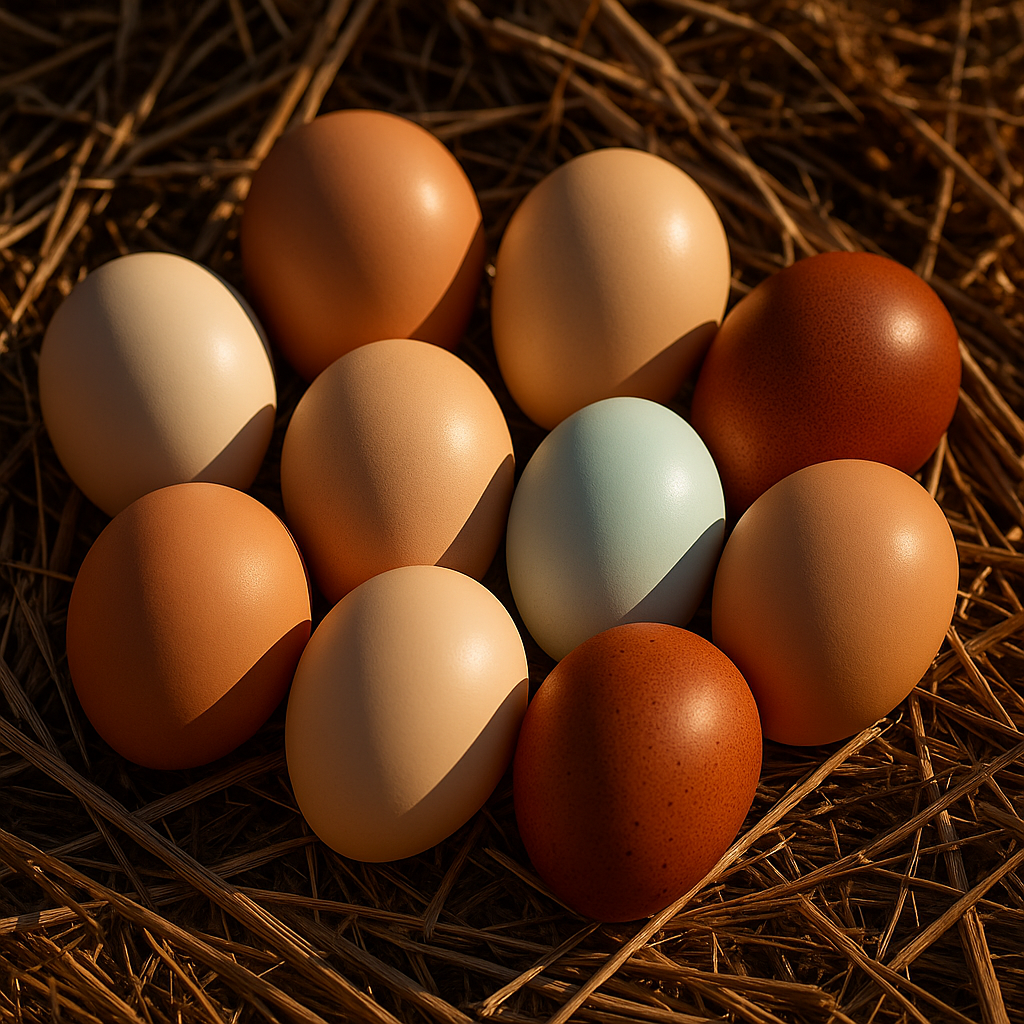 Assorted Chicken Hatching Eggs – A Fun Surprise for Every Hatch!