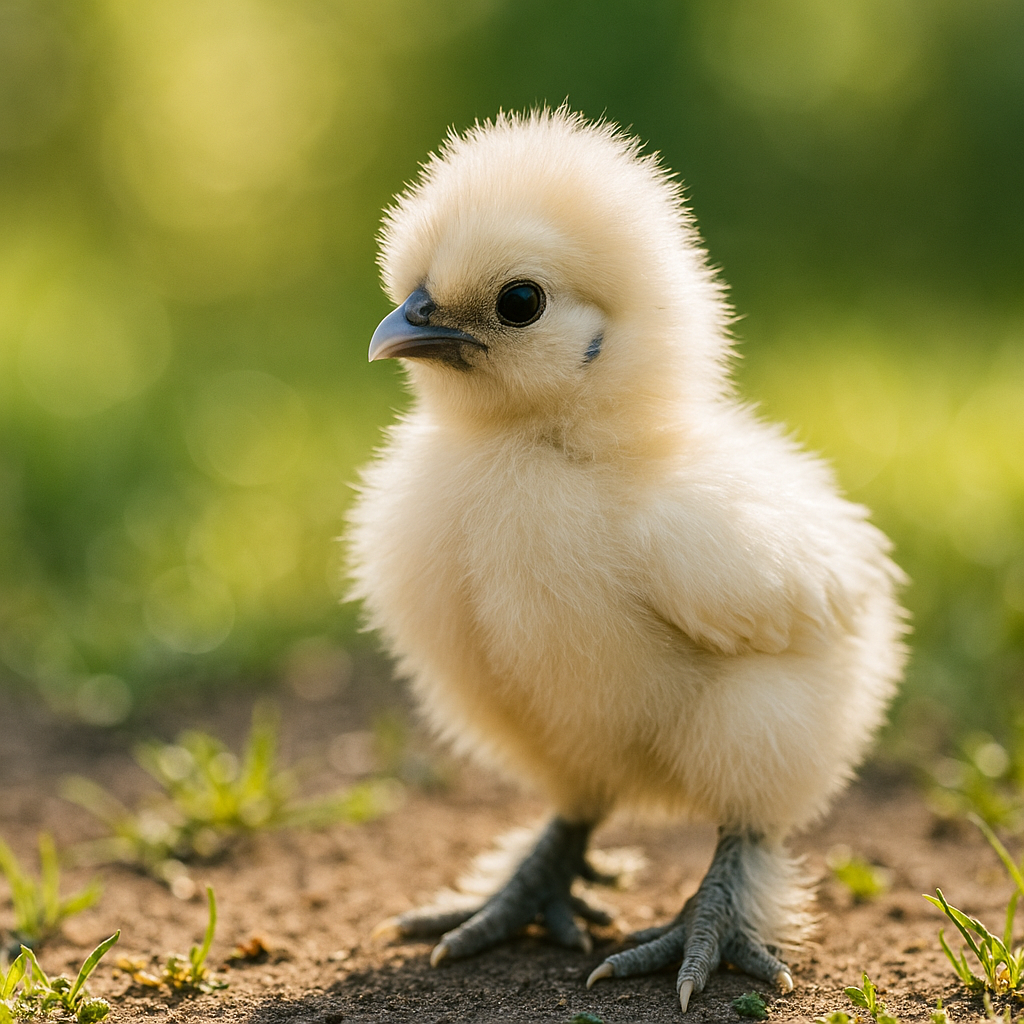 Feathers of Elegance: Exploring the Enchanting World of White Silkie Chickens