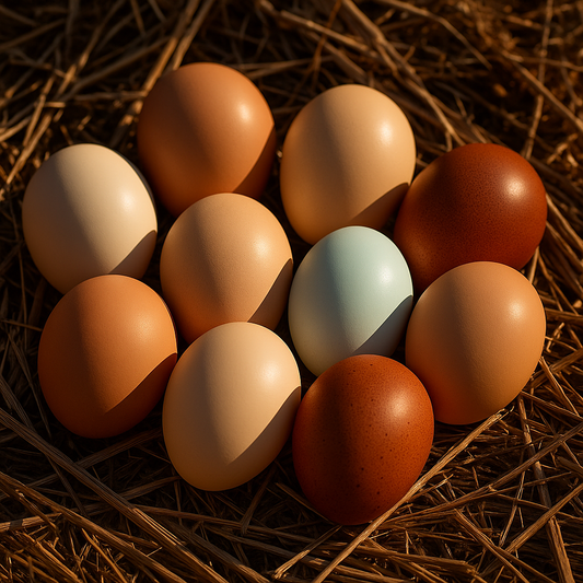 Assorted Chicken Hatching Eggs – A Fun Surprise for Every Hatch!