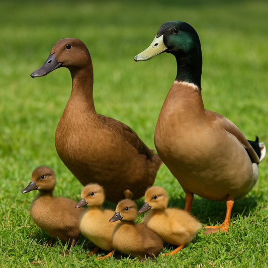 Khaki Campbell Ducks