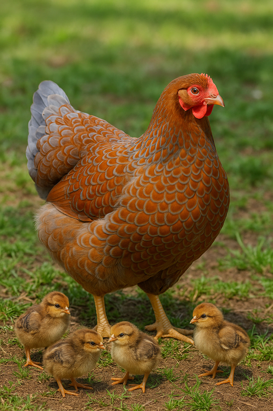 BLUE LACED RED WYANDOTTE BABY CHICK (Free Shipping)