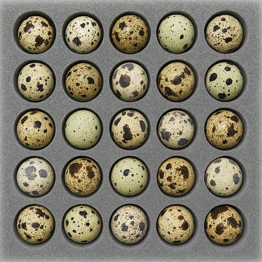 Quail Egg Shipping Foam – 25 Hole Tray