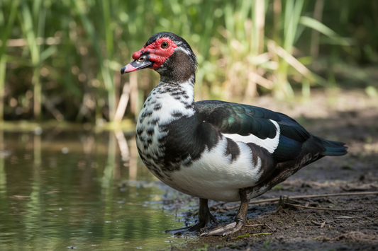 adult Muscovy duck