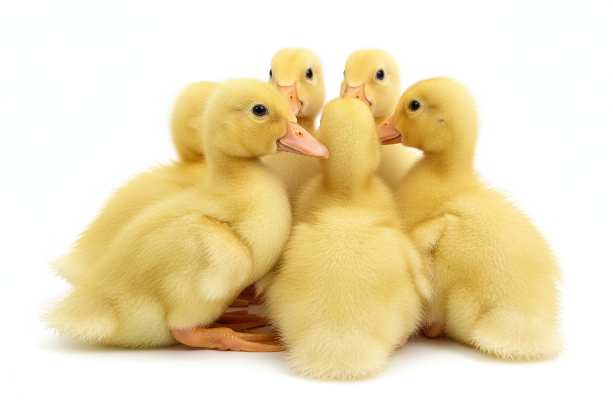 Peking ducklings 